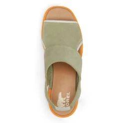 Sorel Women's Joanie III Slingback Wedge Sandal In Safari/Gum 16 -Sorel Fashion Shoe Store so 1988471348 2127 4 1100x