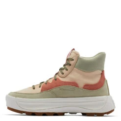 Sorel Women's ONA 530 Mid Sneaker In Nova Sand/Paradox Pink -Sorel Fashion Shoe Store so 2009001260 2097 3 1100x