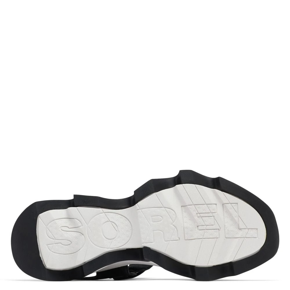 Sorel Women's Kinetic Y-Strap High Sandal In Black/White 7 Sorel Women's Kinetic Y-Strap High Sandal In Black/White - Image 5