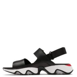 Sorel Women's Kinetic Impact II Sling Low Sandal In Black/Sea Salt -Sorel Fashion Shoe Store so 2039991010 2133 3 1100x