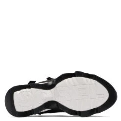 Sorel Women's Kinetic Impact II Sling Low Sandal In Black/Sea Salt -Sorel Fashion Shoe Store so 2039991010 2133 5 1100x